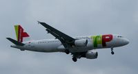 CS-TNK @ EGLL - TAP, is here on short finals at London Heathrow(EGLL) - by A. Gendorf
