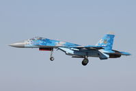 58 @ LMML - Sukhoi Su-27 Flanker 58 Ukranian Air Force - by Raymond Zammit