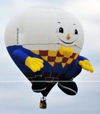 G-EGGG - Lifting off at the 1996 Albuquerque Balloon Fiesta. - by kenvidkid