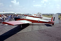 XZ550 @ EGCN - Slingsby T.61F Venture [1870] (Air Cadets) RAF Finningley~G 30/07/1977. From a slide. - by Ray Barber