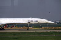 F-BVFC @ LFPG - Air France Concorde taxiing at Paris' Charles de Gaulle airport, 1983 - by Van Propeller