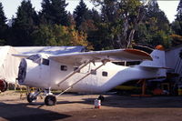 C-FEIM @ N.A. - Fairchild F-11-2 Husky, minus engine, in the Canadian Museum of Flight & Transportation in Vancouver, B.C., 1987 - by Van Propeller