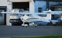 G-NEVE @ EGFH - New resident Ikarus C42 will join Gower Flight Centre (short term). - by Roger Winser