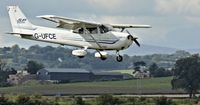 G-UFCE @ EGAD - Ulster Flying Club Cessna 172S. - by Albert Bridge