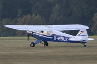 D-EBUZ @ EDST - Taxying for departure at the 2016 Hahnweide Oldtimer Fliegertreffen - by alanh