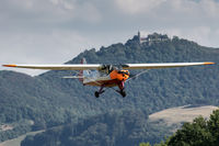 D-EFPR @ EDST - Arriving at the 2016 Hahnweide Oldtimer Fliegertreffen - by alanh