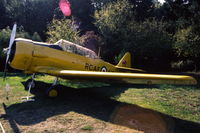 20419 @ N.A. - Harvard Mk.IV in the Canadian Museum of Flight & Transportation in Vancouver, B.C., Canada, 1987 - by Van Propeller