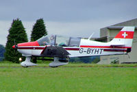 G-BYHT @ EGBP - Robin DR.400/180R Remorqueur [811] Kemble~G 02/07/2005 - by Ray Barber