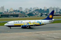 PP-VPR @ SBSP - Boeing 737-36Q [28761] (VARIG) Sao Paulo-Congonhas~PP 11/04/2003 - by Ray Barber