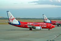 VH-VBB @ YBBN - Boeing 737-7Q8 [28240] (Virgin Blue) Brisbane Int'l~VH 23/09/2004 - by Ray Barber