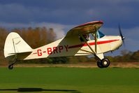 G-BRPY @ EGBR - Off for a local flight - by glider