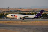 N731FD @ KBOI - Daily FedEx flight - by Gerald Howard