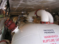 N470EV @ KBOI - Water tanks inside Evergreen 747 water tanker. - by Gerald Howard