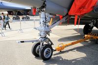 16 @ LFMI - Dassault Rafale M, Close view of front landing gear, Istres-Le Tubé Air Base 125 (LFMI-QIE) open day 2016 - by Yves-Q