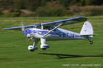 G-BTJA @ EGCB - at Barton - by Chris Hall