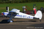 G-BTJA @ EGCB - at Barton - by Chris Hall