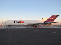 N487FE @ KBOI - Rare visit by B-727 at FedEx ramp. - by Gerald Howard
