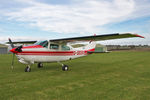 G-SEEK @ X5FB - Cessna T210N Turbo Centurion, Fishburn Airfield, October 31st 2010. - by Malcolm Clarke