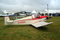 G-KDIX @ EGBP - Jodel D.9 Bebe [PFA 054-10293] Kemble~G 02/07/2005 - by Ray Barber