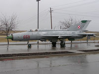 6611 @ KBOI - Arrival day at Gowen Field Military Museum. Located on airport's SW corner. - by Gerald Howard