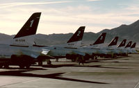 46-5728 @ KLSV - At the 1997 50th Anniversary of the USAF air display, Nellis AFB. - by kenvidkid