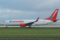 PH-CDH @ EHAM - Corendon Dutch Airlines Boeing 737-86J taking off from Schiphol airport, the Netherlands - by Van Propeller