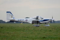 G-BYVT @ EGSH - Just landed at Norwich. - by Graham Reeve