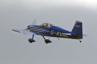 G-RVAC @ EGFH - RV-7, Popham Hampshire based, seen pulling out from runway 10 en-route RTB. - by Derek Flewin