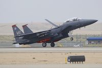 90-0233 @ KBOI - 391st Fighter Sq., Bold Tigers, 366th FW, Mountain Home AFB, Idaho. Landing RWY 28R. - by Gerald Howard