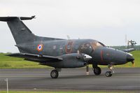 103 @ LFOA - Embraer EMB-121AA Xingu, Taxiing to holding point rwy 24, Avord Air Base 702 (LFOA) Open day 2016 - by Yves-Q
