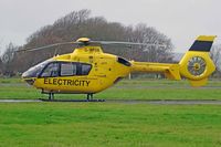 G-WPDB @ EGFP - EC-135P-1,WP D Helicopter Unit Bristol Lulsgate Somerset based, previously D-HAIT, seen parked up.