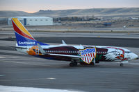N918WN @ KBOI - Taxing from terminal ramp. - by Gerald Howard