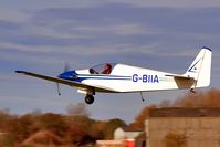 G-BIIA @ EGBR - Always good to see Chris back - by glider