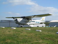 ZK-CWD @ NZAR - on grass parking - by magnaman
