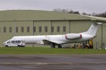 G-CIYW @ EGBP - 2002 Embraer EMB-145LU (ERJ-145LU), c/n: 145564 at Kemble - still with Mexican flag (ex XA-ILI) - by Terry Fletcher