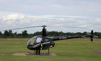 G-HIEL @ EGLK - G HIEL Robinson R22 Beta of Phoenix Helicopters based at Blackbushe - by dave226688