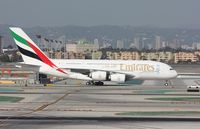 A6-EOC @ KLAX - Airbus A380-861 - by Mark Pasqualino