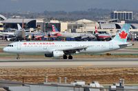 C-GITY @ KLAX - Air Canada A321 vacating the runway. - by FerryPNL