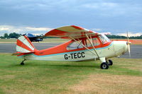 G-TECC @ EGSX - G-TECC   Aeronca 7AC Champion [7AC-5269] North Weald~G 19/06/2004. Also wears former identity of N1704E, - by Ray Barber