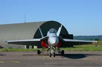 J-5020 @ LFSX - Swiss Air Force McDonnell Douglas FA-18C Hornet, Static display, Luxeuil-Saint Sauveur Air Base 116 (LFSX) Open day 2015 - by Yves-Q