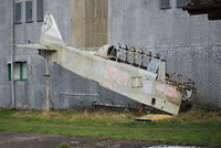 BAPC395 @ EGTB - Mock Up Pilatus P2 fuselage used  on Indiana Jones and the Last Crusade.  - by moxy