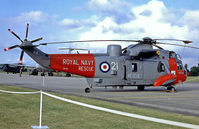 XV705 @ EGDY - Westland WS.61 Sea King HU.5 SAR [WA676] (Royal Navy) RNAS Yeovilton~G (Date unknown) - by Ray Barber