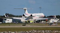 N421GD @ ORL - Gulfstream 550 - by Florida Metal