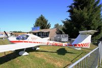 F-GNQB @ LFSX - Diamond DA-20A-1-100 Katana,Displayed at Luxeuil-St Sauveur Air Base 116 (LFSX) Open day 2015 - by Yves-Q