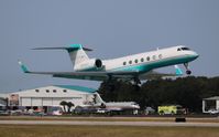 N565ST @ ORL - Gulfstream 550 - by Florida Metal