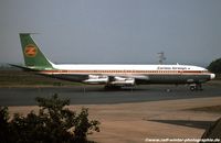 9J-ADY @ EDDK - Boeing 707-349C - Zambia Airways - 9J-ADY - 1977 - CGN, from a slide - by RalfW