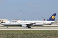 D-AIRP @ LMML - A321 D-AIRP Lufthansa - by Raymond Zammit