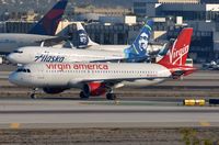 N636VA @ KLAX - Virgin America A320 - by FerryPNL