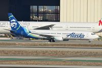 N448AS @ KLAX - Alaska B739 on its way to its gate. - by FerryPNL