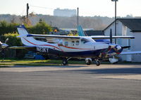 N23KY @ EGTF - Cessna P210N Pressurised Centurion at Fairoaks. - by moxy
